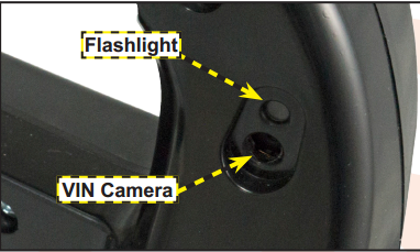 Controller camera location